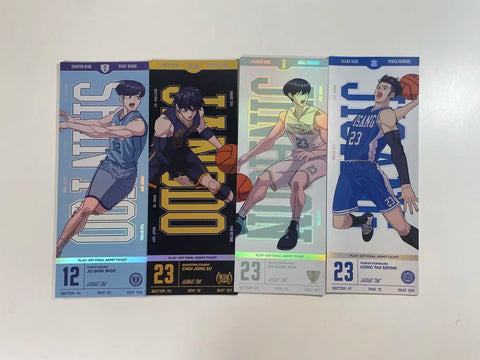 Garbage Time player tickets Final Effort Award Gong Tae-seong Jo Shin-woo Seong Jun-soo Ki Sang-ho Park Byeong-chan Jeon Young-jung photocard
