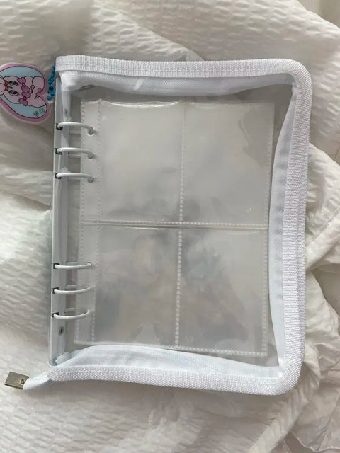 Selling white transparent binder
