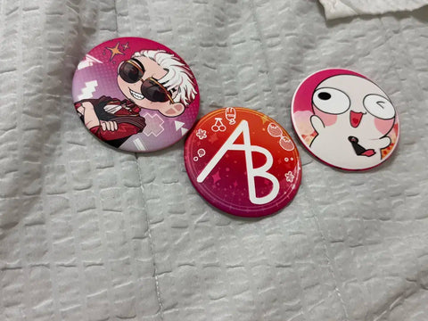 Angbo Can Badge 3-Piece Set