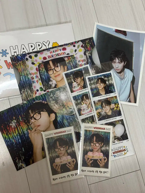 BOYNEXTDOOR Woonhak Birthday Kit Photo Set Sale/Transfer