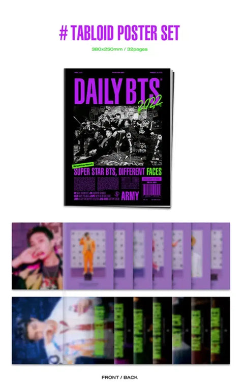 Bộ đầy đủ) 2022 BTS Season's Greetings Suga kèm lịch treo tường