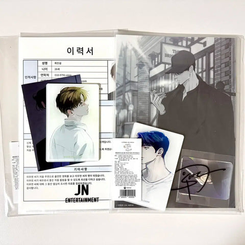 Unopened Go Lee Woo-yeon Choi In-seop Set, Bulk Sale, M펀 (Moffun) Call Card Goods, Special Edition Postcard, Photocard