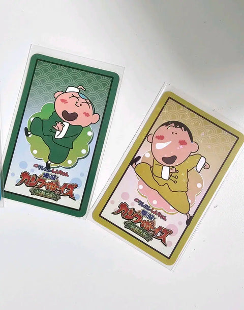 Kung Fu Boys Crayon Shin-chan Hologram Photocards 5pc Set