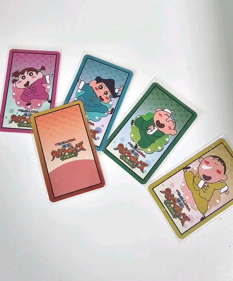 Kung Fu Boys Crayon Shin-chan Hologram Photocards 5pc Set