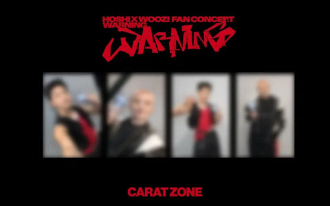 Seventeen HoshiWoozi Cautionary Advisory Carat Zone Photocard