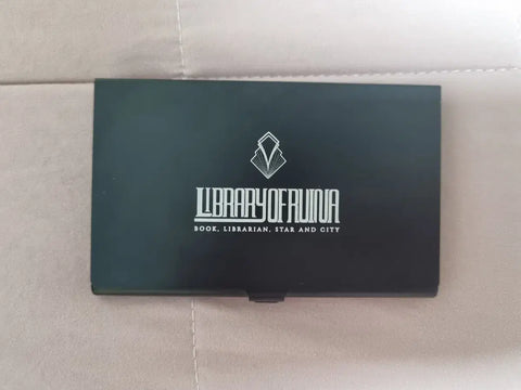 Library of Ruina LOR HamHamPangPang Steel Name Card Case