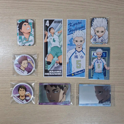 Haikyuu Aoba Johsai, Shiratorizawa, Kamomedai