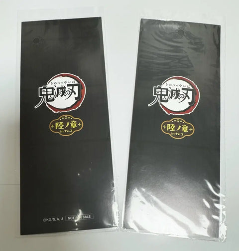 Demon Slayer Kimetsu no Yaiba Namco Bonus Bookmark Obanai Iguro Mitsuri Bundle Sale