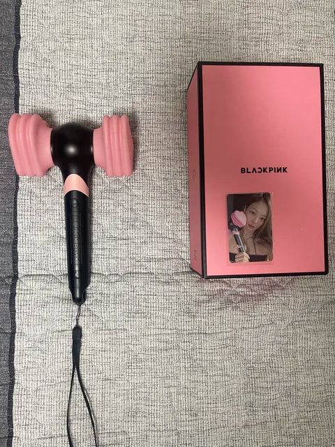 Blackpink light stick ver. 2, includes Jennie photocard
