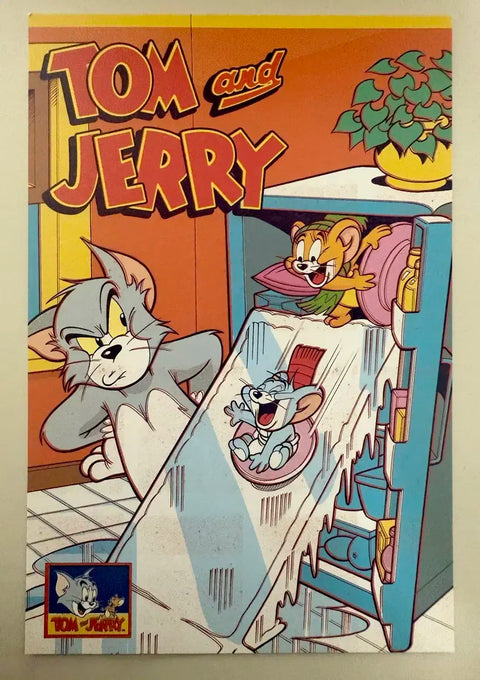 Triển lãm đặc biệt kỷ niệm 100 năm của Warner Bros. Bưu thiếp Tom và Jerry