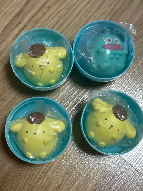 Sanrio Round and Fluffy Cute Figure Pompompurin Hangyodong Sale Transfer