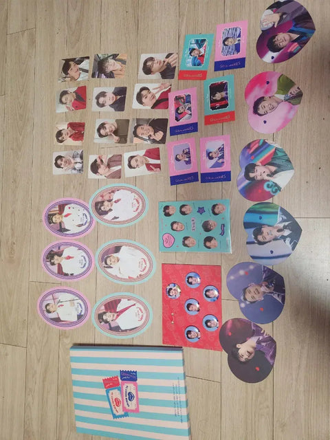 Selling Mr. Trot 3 merchandise.