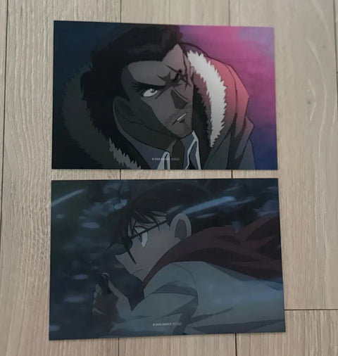 Detective Conan: The Black Iron Submarine Special Ticket + 7 Postcards + Lenticular + Board
