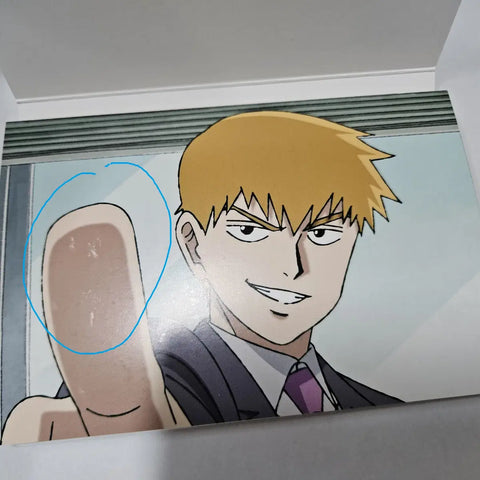 Mob Psycho 100 Mob Psycho Season 3 Official Goods Postcard Book Illustration Card Reigen Mob