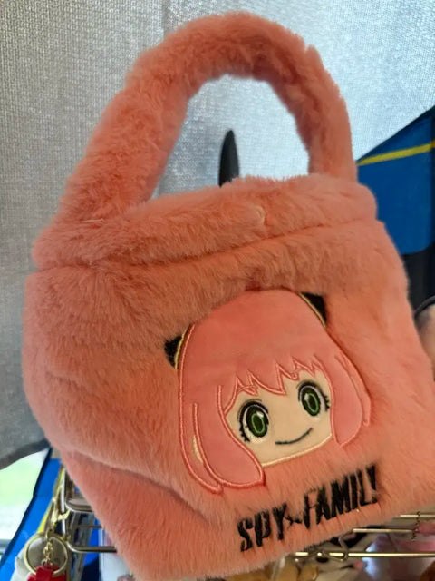 택O Anime Spy x Hàng Gia Đình Túi Lông Thú Anya Forger Túi Mini