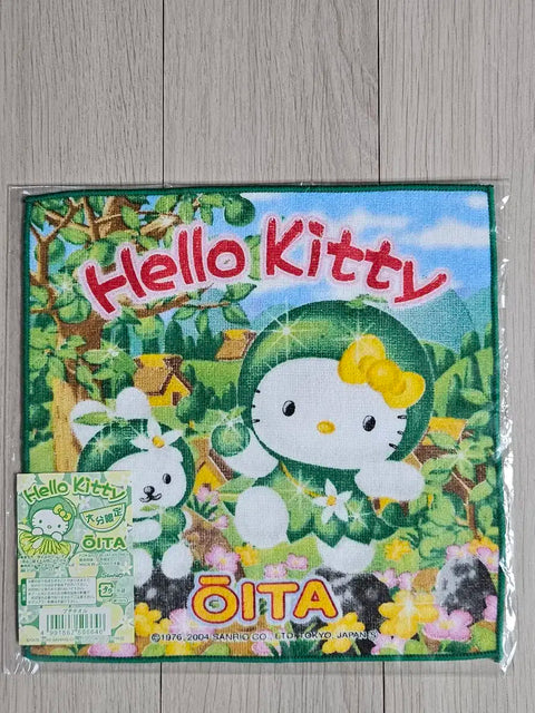 Khăn tay Hello Kitty Sanrio chính hãng cổ điển