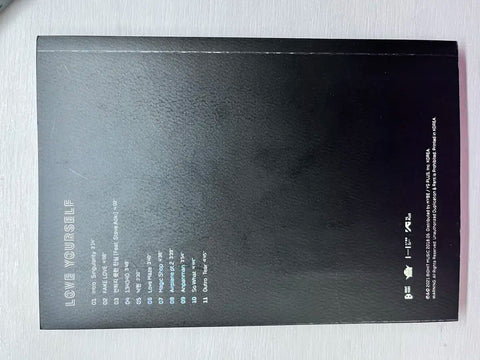 BTS Love Yourself album