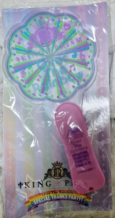 King Prism Special Thanks Party Over the Rainbow Cheering Stick Penlight Blade
