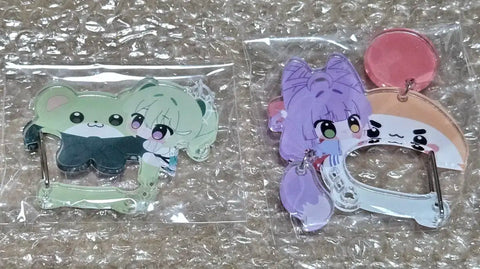 Stellive Yuzha Rico/Tenko Shibuki Carabiner Keychain Transfer