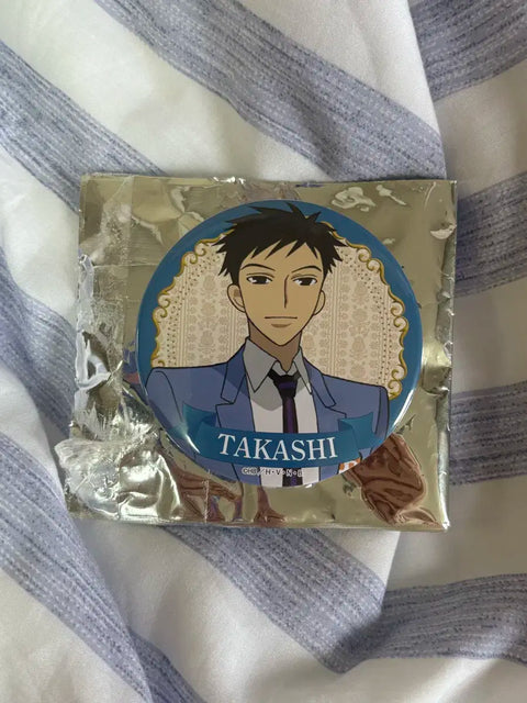 Ouran High School Host Club Takashi Can Badge