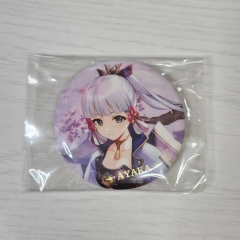 Genshin Ayaka Can Badge