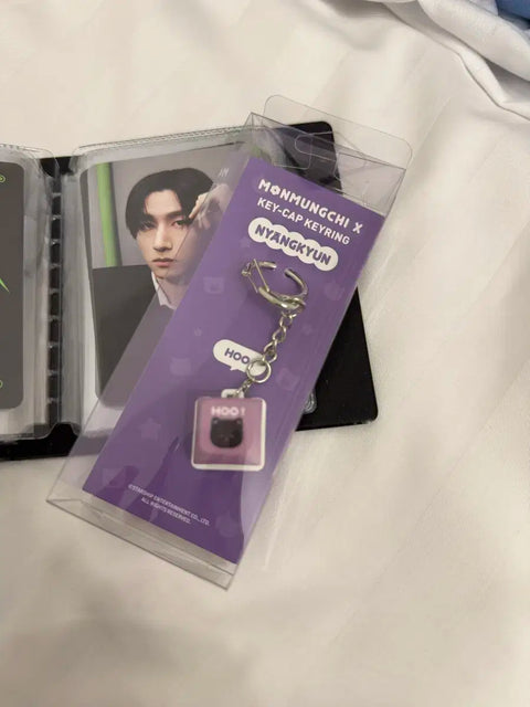 MONSTA X Concert Goods Nyangkyun Keycap and Concept Photo