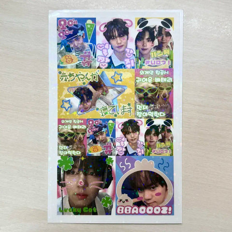 ZEROBASEONE ZB1 photocard Kim Gyubin Han Yujin Kongdakz Gyubcheong Purikura
