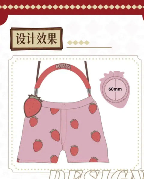 Gintama 20th Anniversary Circus Strawberry Shorts Tote Bag