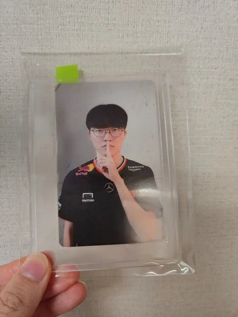 T1 T1 2025 LCK Cup T1 Zone POG Faker photocard
