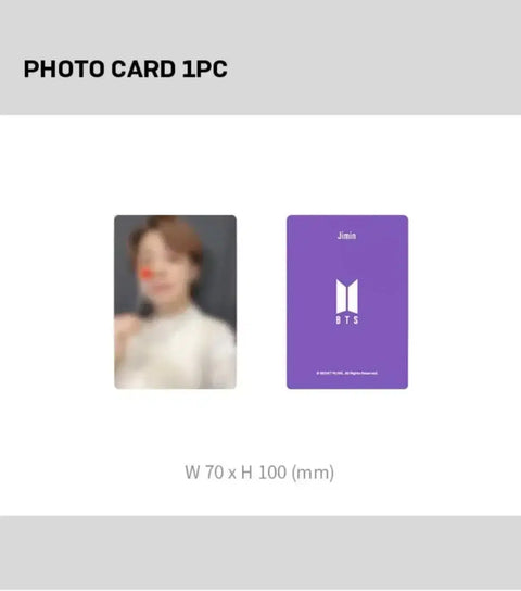 BTS Merch Box 14 Jimin Face