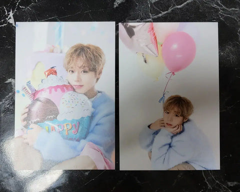 Gói ảnh sinh nhật Park Jihoon Cafe MD Photocards Bán bưu thiếp Polaroid Chuyển khoản