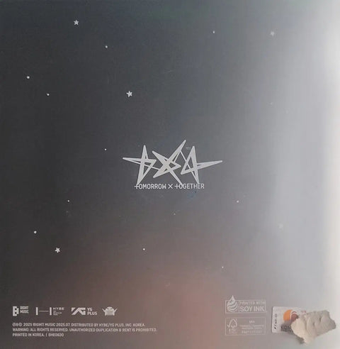TXT (TOMORROW X TOGETHER) 4th Album Unsaleable Signed Album