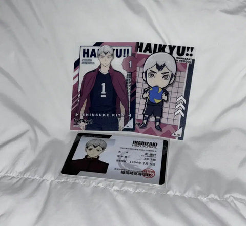 Haikyuu Kita merchandise card