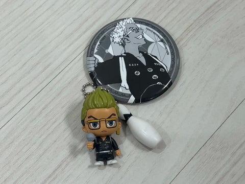 Doriben Original Art Exhibition Kisaki Tetta Pin Button + Keychain