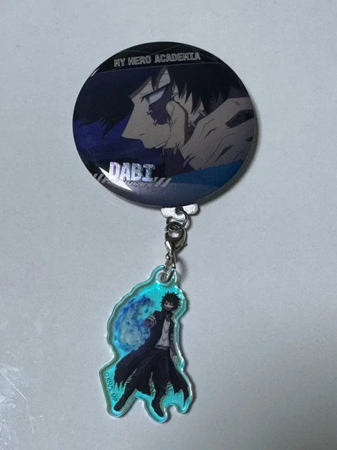 Selling My Hero Academia Dabi random can badge keychain.