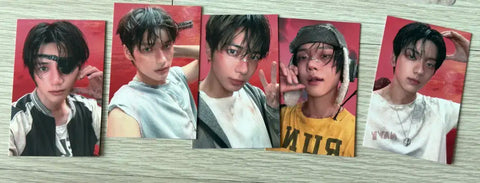 Selling TXT official photocards set.