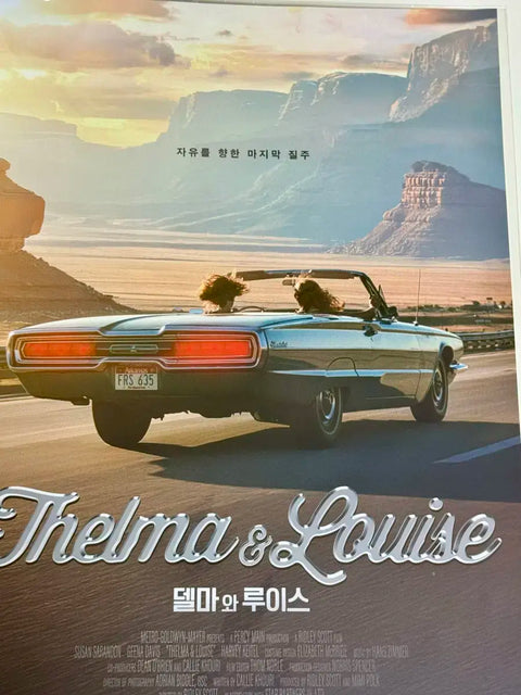 Poster Thelma và Louise Tuần 2 chưa mở A3 đặc biệt CGV