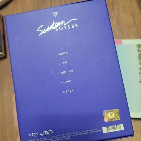 Seventeen Boys Be, Mansae, Very Nice album bundle sale.