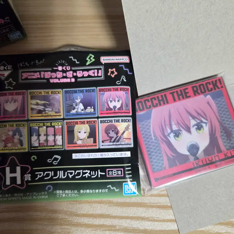 Bocchi the Rock! Giải thưởng Ichiban Kuji H Acrylic Magnet Magnet Kita Transfer Sale