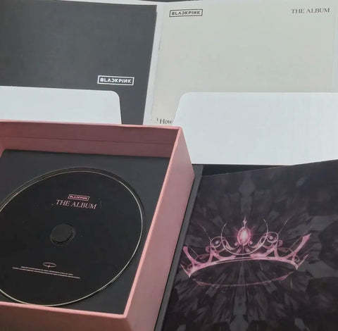 BLACKPINK Album đầy đủ đầu tiên THE ALBUM Album có chữ ký