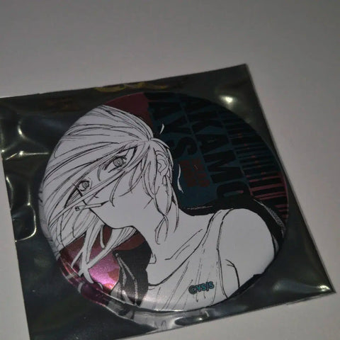 Sakadei Sakamoto Days Akao Rion Can Badge Lu Double-Sided Keychain
