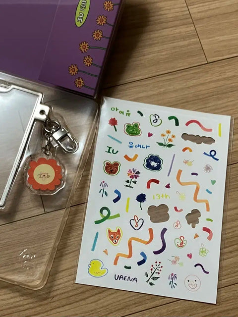 IU 13th Anniversary Photocard Holder Stickers