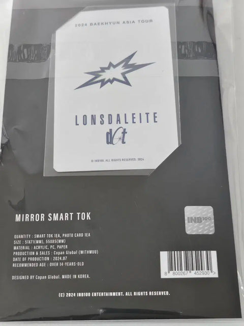 Baekhyun Lonsdaleite Dot Mirror Smart Tok
