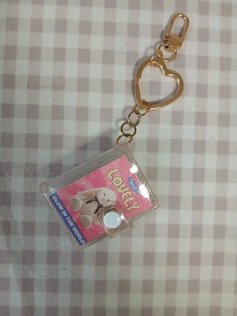 ID photo keyring, collect book, DIY collect book