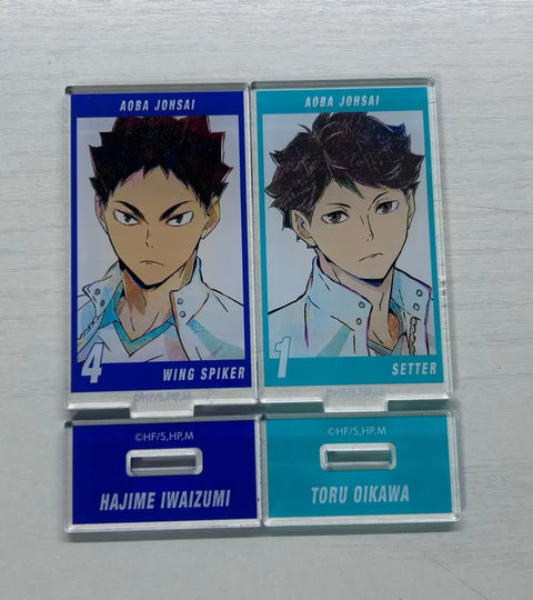 Giảm giá bộ acrylic Haikyuu Oikawa & Iwaizumi