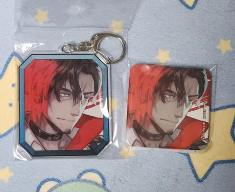 Milgram Kazui Keychain & Badge