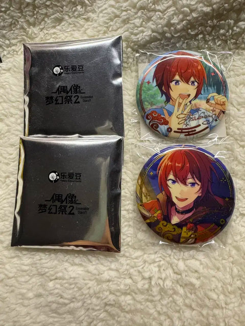 Ensemble Stars Tsukasa Chinese Server Badge Before/After Evolution Bundle