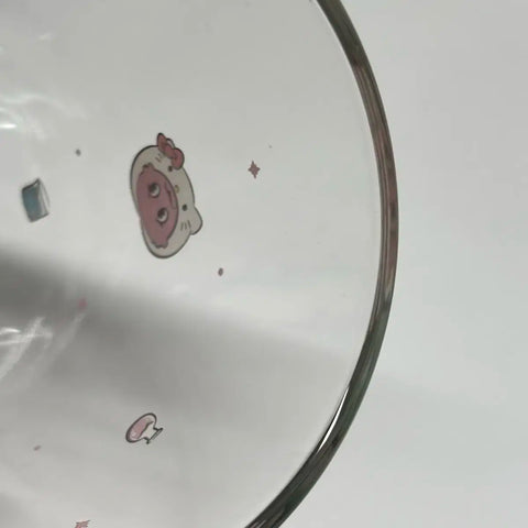 SHINee Key Kibum Hello Kitty Bokshili Pop-up Glass Cup
