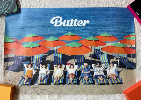 Bộ album BTS Butter (bao gồm poster)