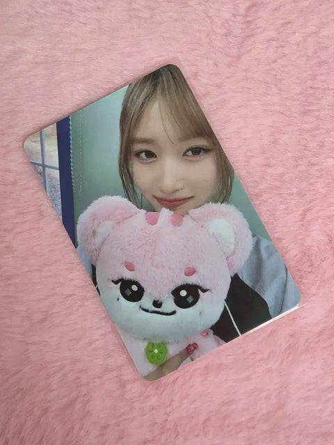 Bao gồm búp bê) Tôi đang chuyển ảnh thẻ Ive Leeseo Minive 30cm Irangyi Fluffy.